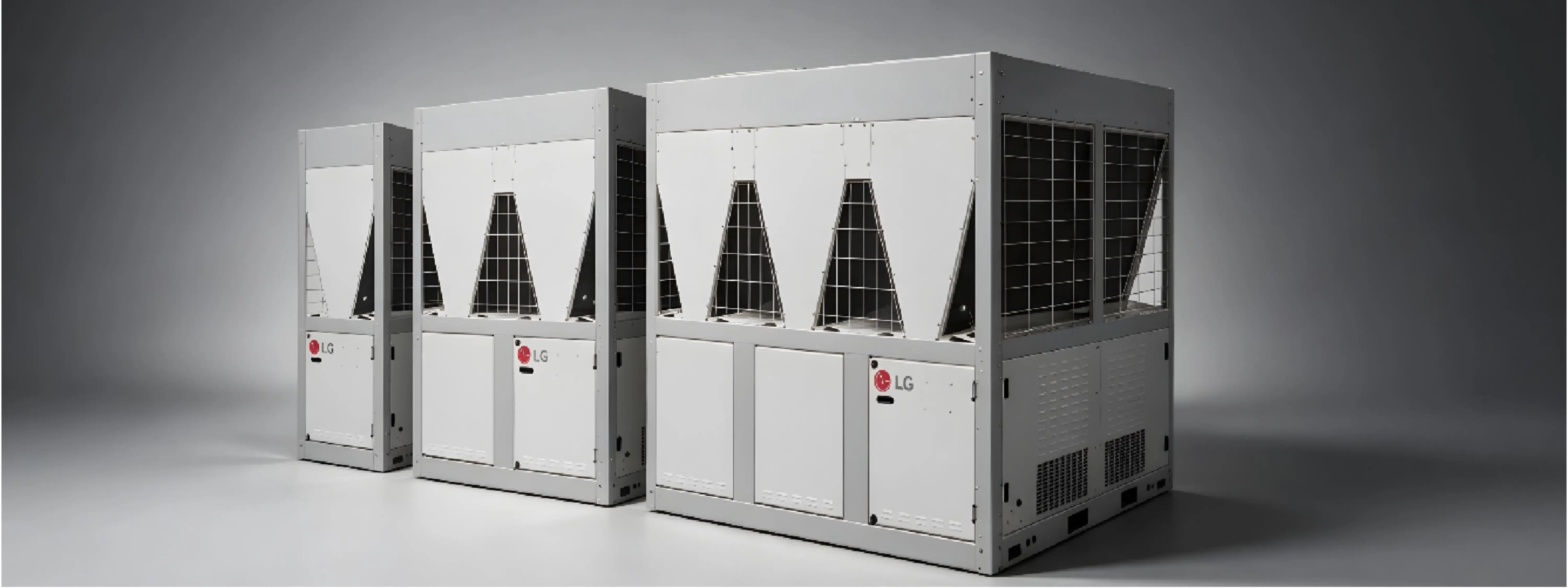 LG amplía la disponibilidad de su enfriadora *Scroll* inverter condensación por aire de nueva generación con refrigerante R32. 